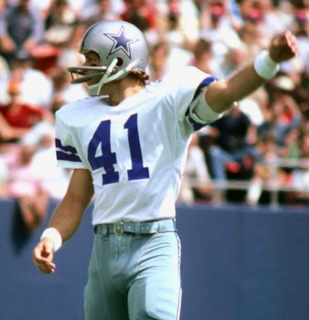 Charlie Waters 1974 Dallas Cowboys Official NFL Jersey Mitchell