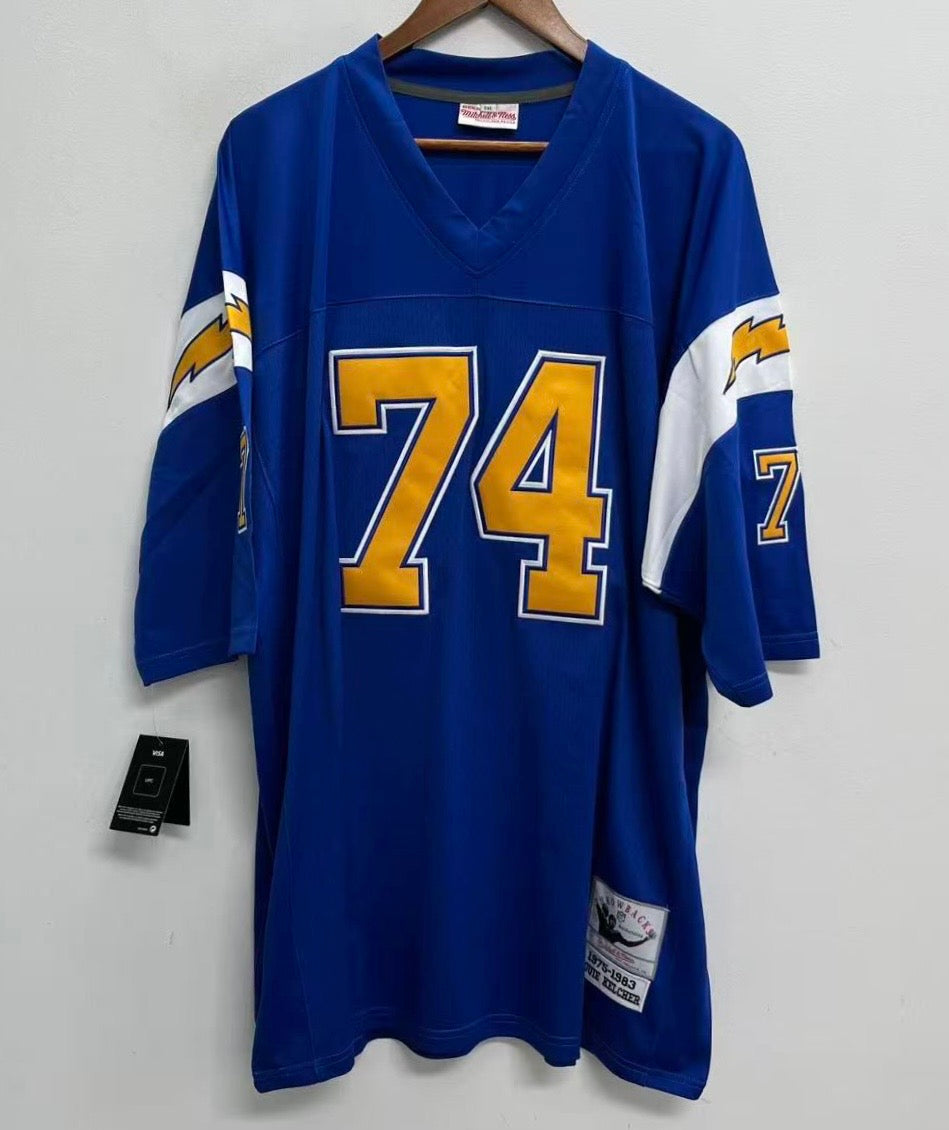 Louie Kelcher San Diego Chargers NFL Mitchell & Ness Jersey