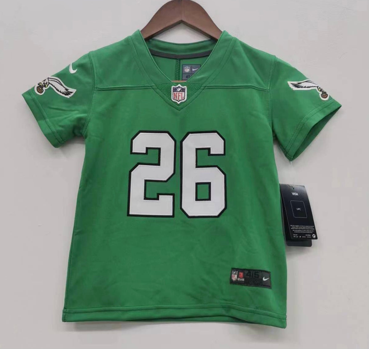 Saquon Barkley Eagles Glitter Football Jersey, Philadelphia Football Women Shirt