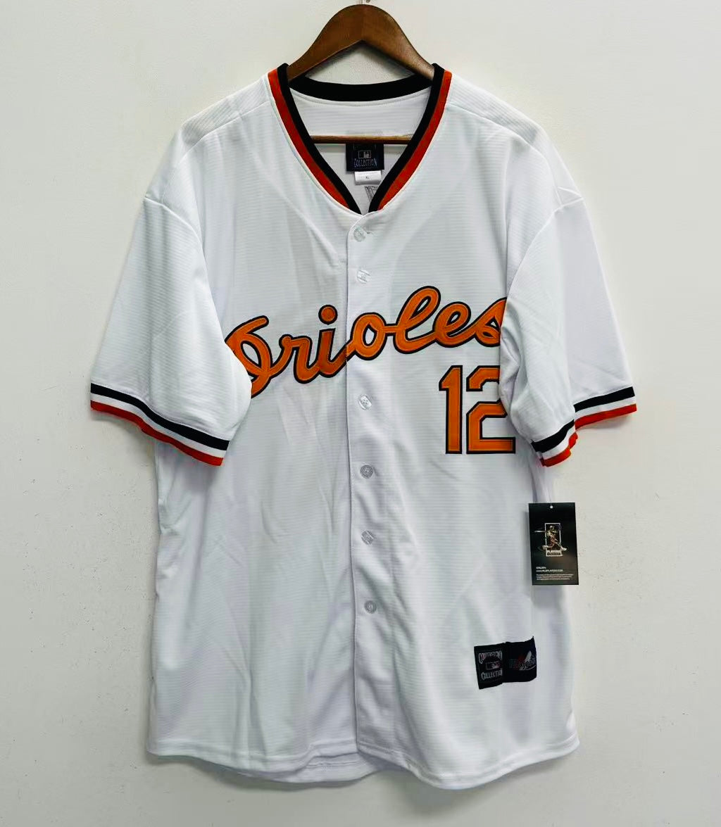 Lenn Sakata Baltimore Orioles Official MLB Majestic Jersey
