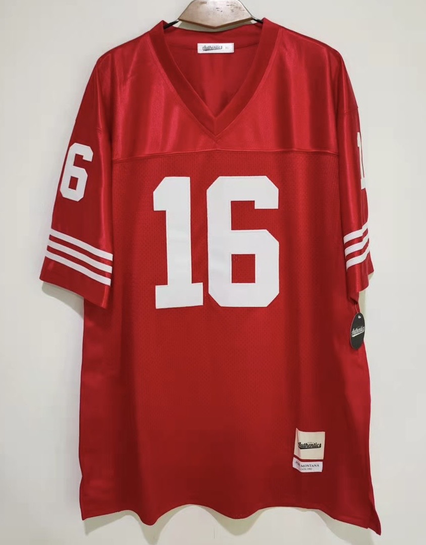 Joe Montana San Francisco 49ers Jersey Classic Authentics