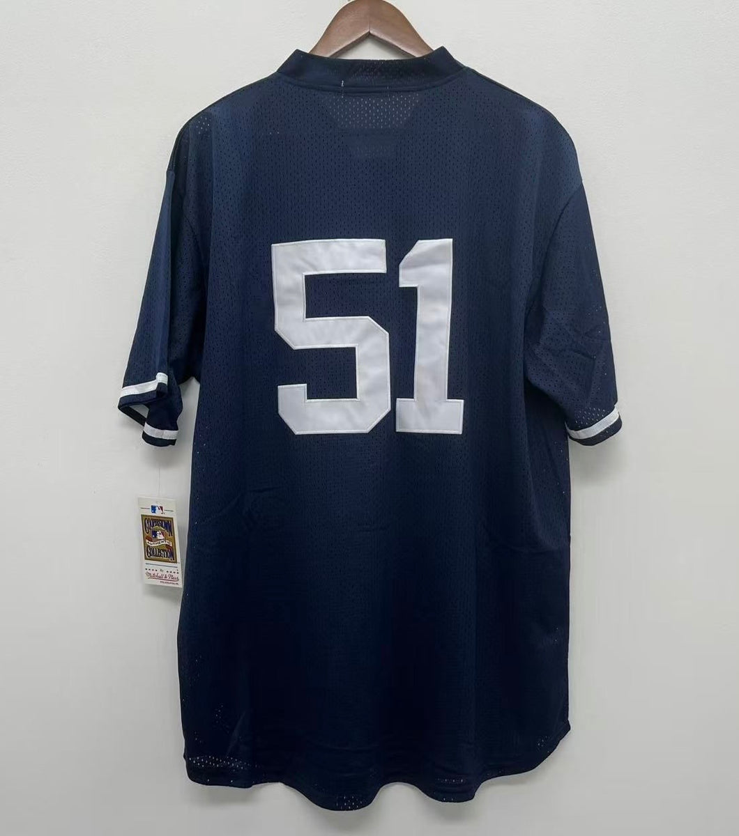 Bernie Williams New York Yankees Spring Training Jersey Mitchell