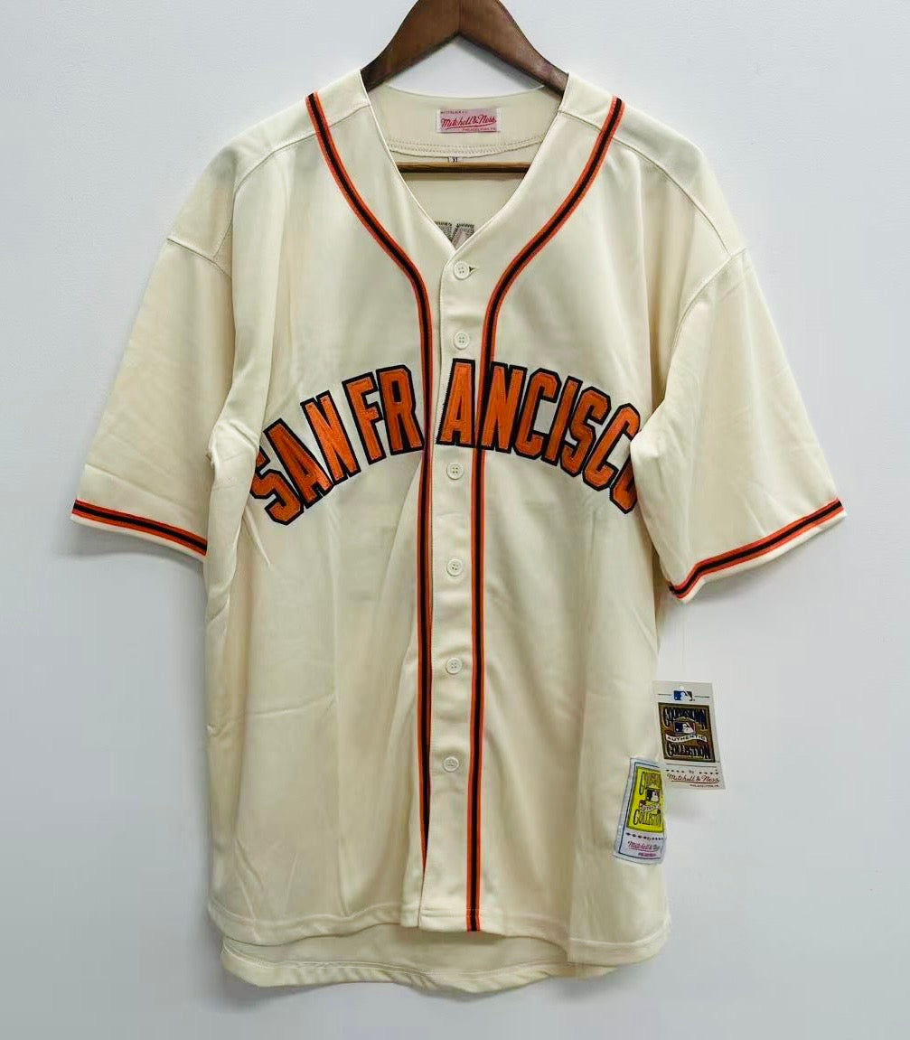 Barry Bonds San Francisco Giants Cooperstown Nike Jersey