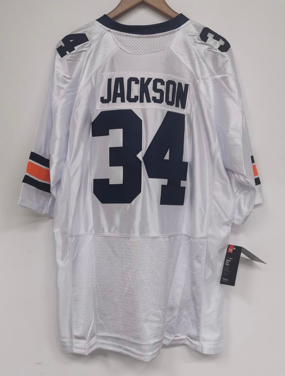 Bo Jackson Auburn Tigers Jersey White – Classic Authentics