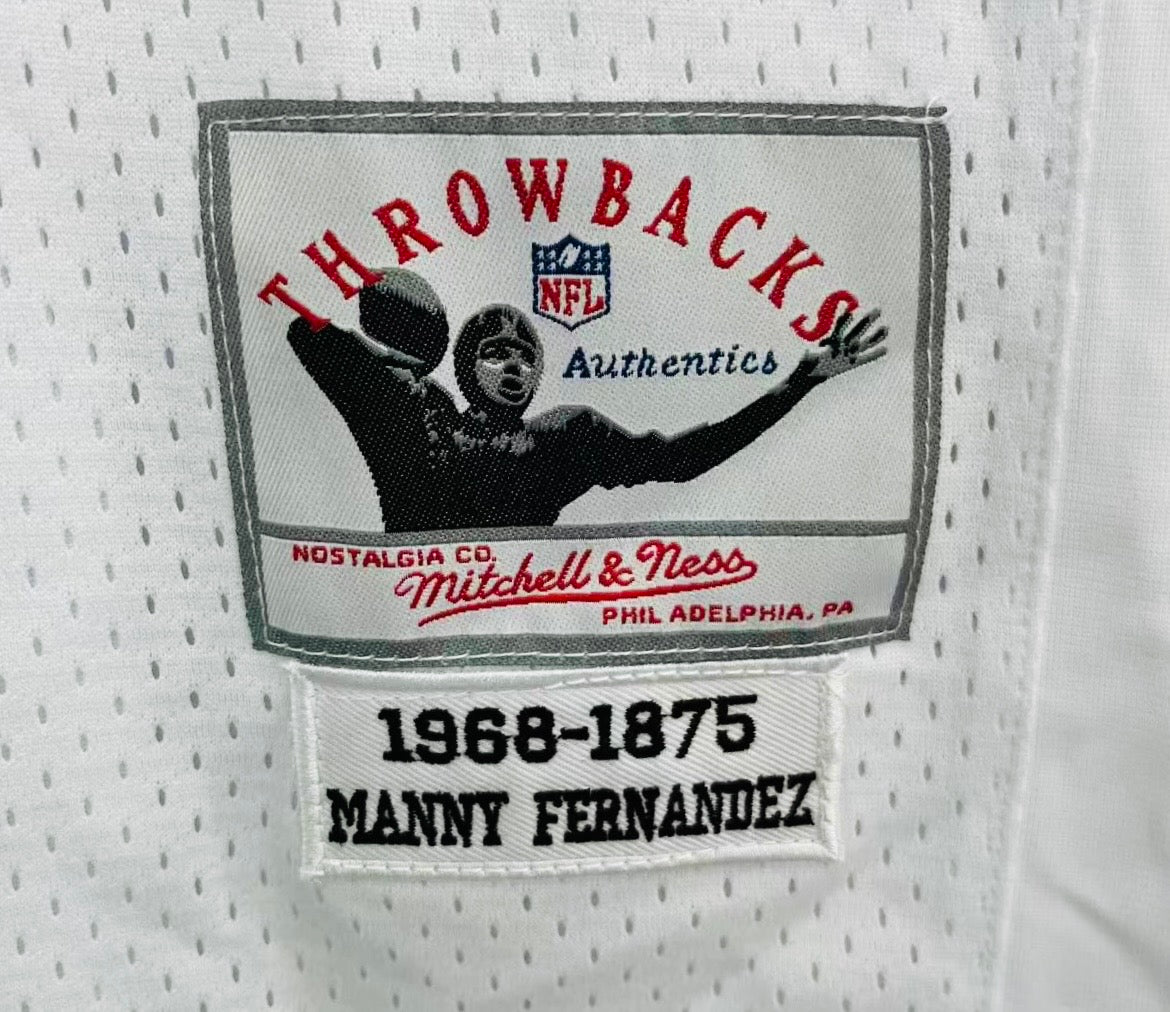 Manny Fernandez Miami Dolphins NFL Mitchell & Ness Jersey