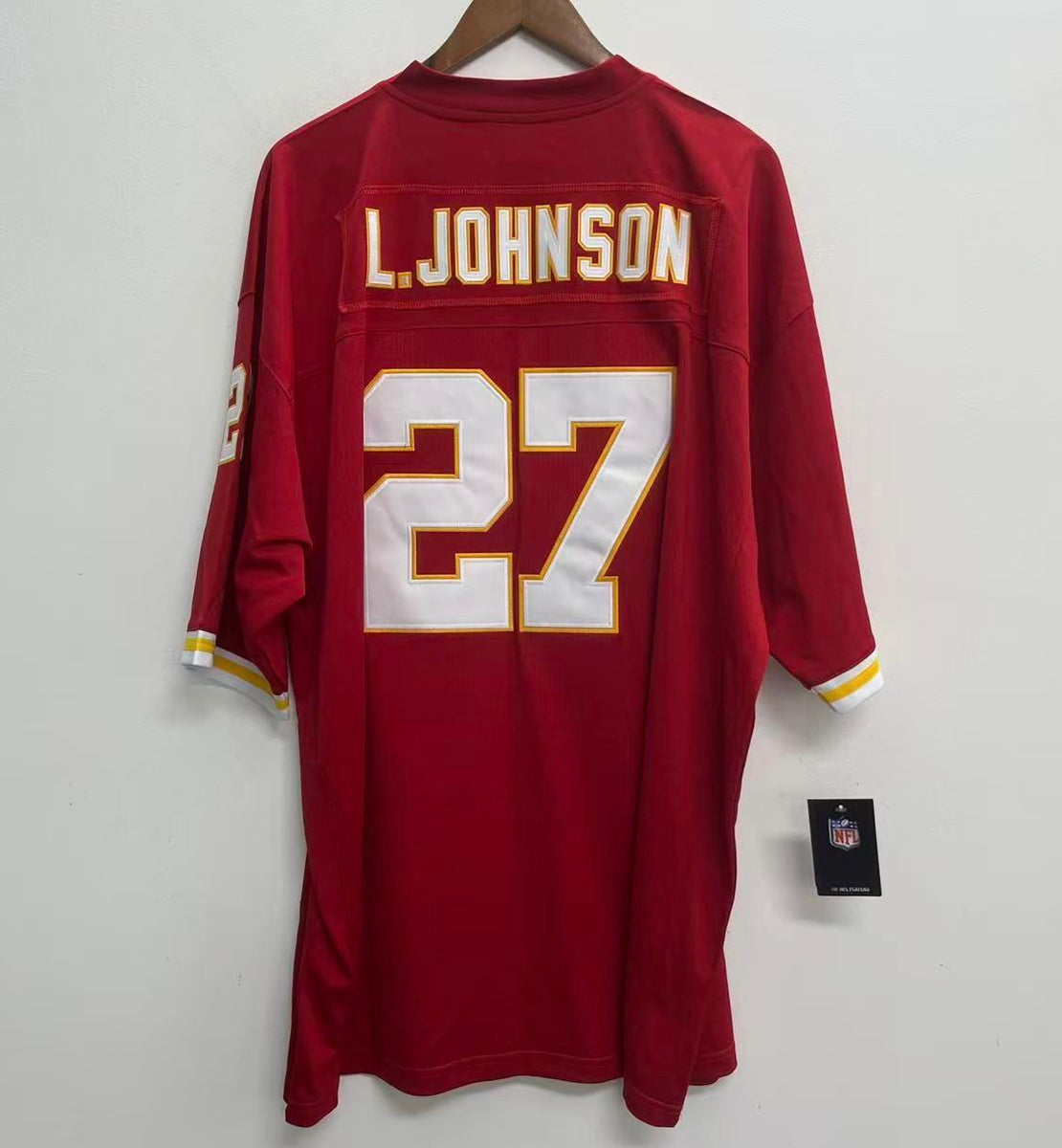 Larry Johnson Kansas City Chiefs Official NFL Mitchell & Ness