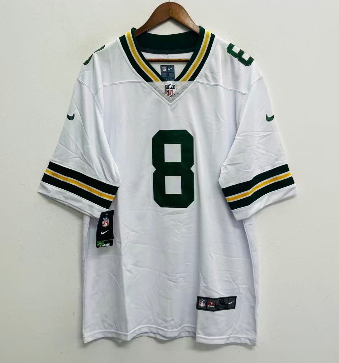 ゲームシャツ　NFL No.27/JACOBS/フットボール Josh Jacobs Green Bay Packers Official NFL Nike Jersey White