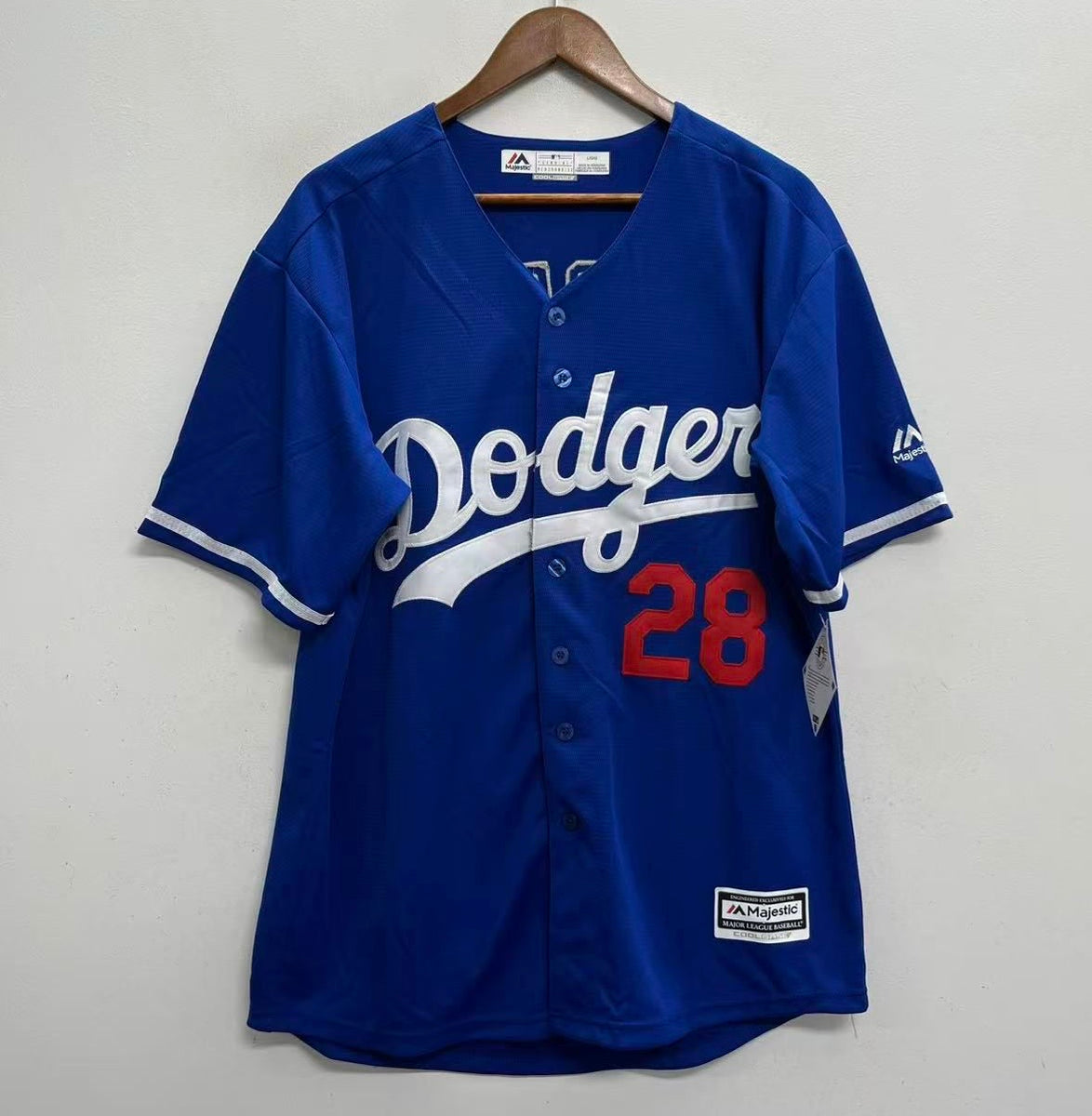 Pedro Guerrero Los Angeles Dodgers Official MLB jersey Majestic