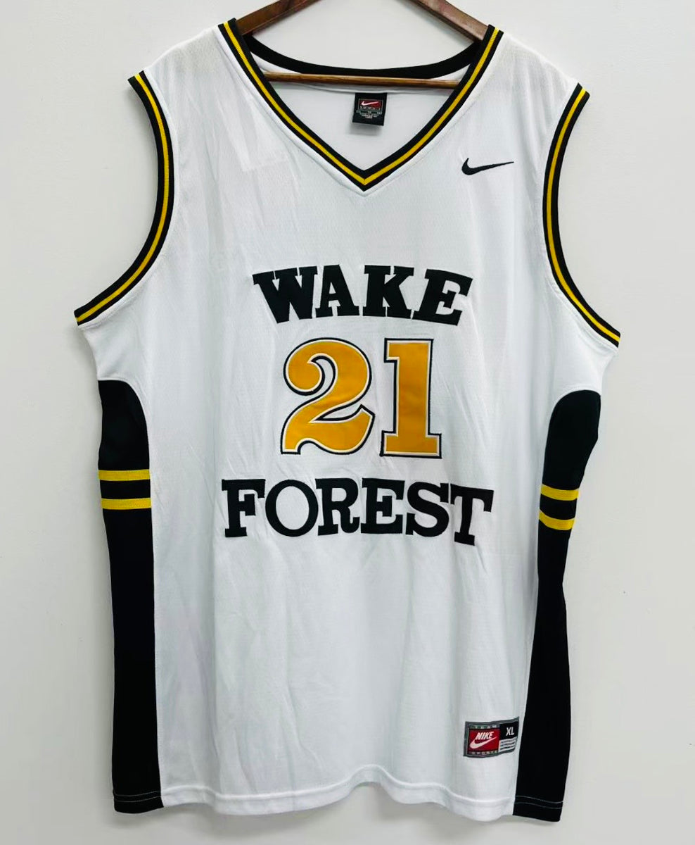 Wake Forest Tim Duncan Stitched Jersey Tim Duncan Wake Forest