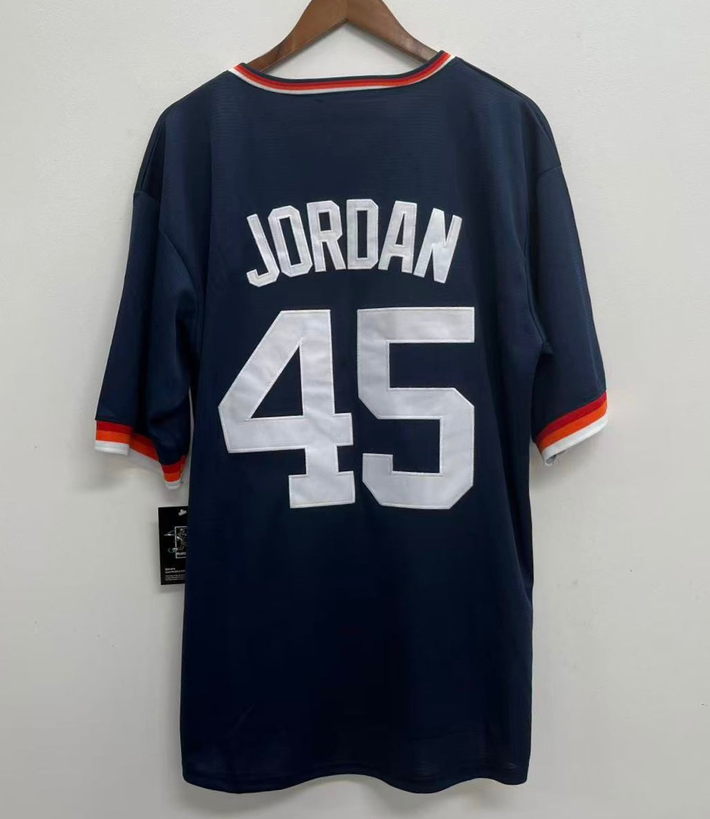 Michael Jordan Chicago White Sox Nike Jersey Navy Blue – Classic