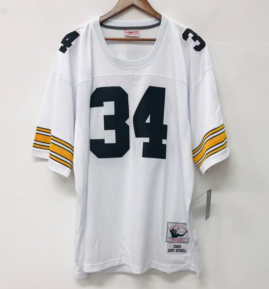 Andy Russell Pittsburgh Steelers NFL Mitchell & Ness Jersey