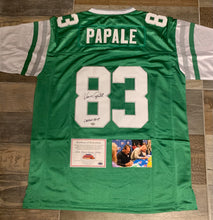 Vince Papale autographed Philadelphia Eagles jersey photo signing COA