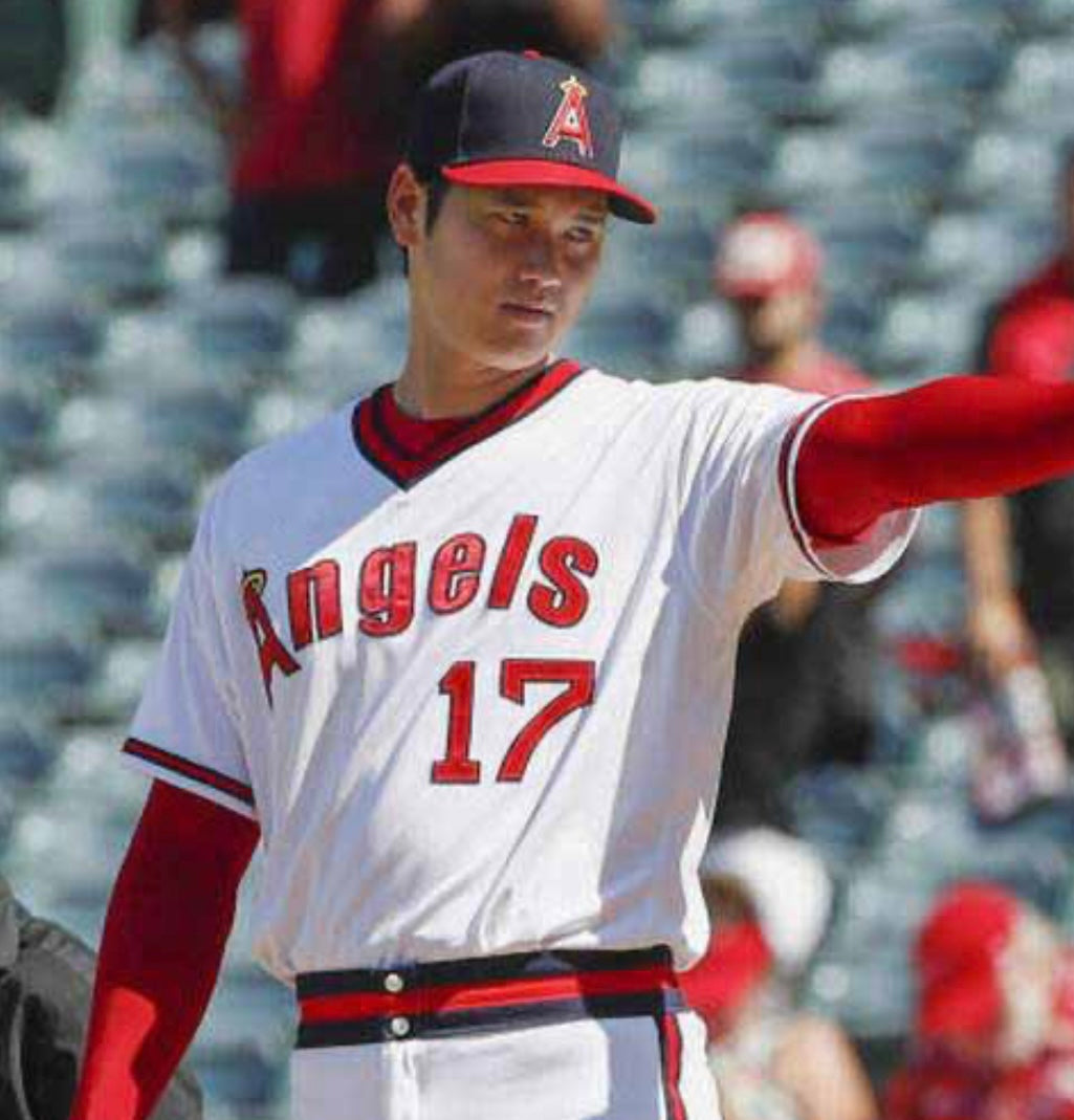 MLB Ohtani LA Angels Majestic ジャージ MLB Ohtani LA Angels Majestic ジャージ
