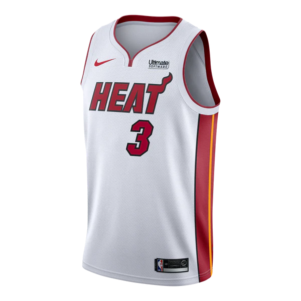 Dwyane Wade Miami Heat Official NBA Nike Jersey white – Classic