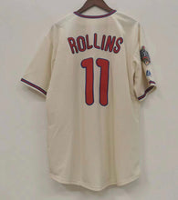 Jimmy Rollins Philadelphia Phillies Official MLB Jersey 2008 World Series