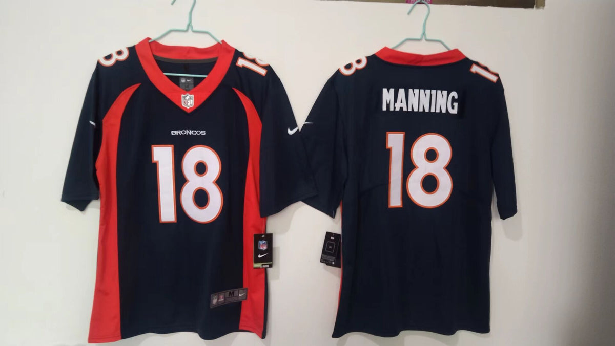 Peyton Manning Denver Broncos Jersey Blue – Classic Authentics