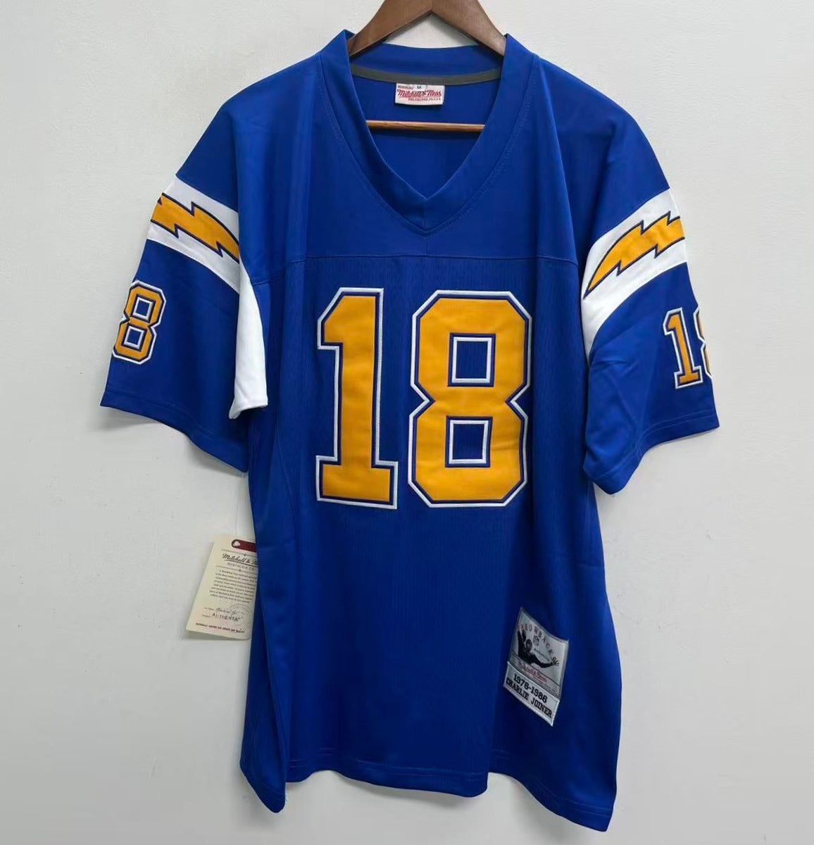 Charlie Joiner San Diego Chargers NFL Mitchell & Ness Jersey