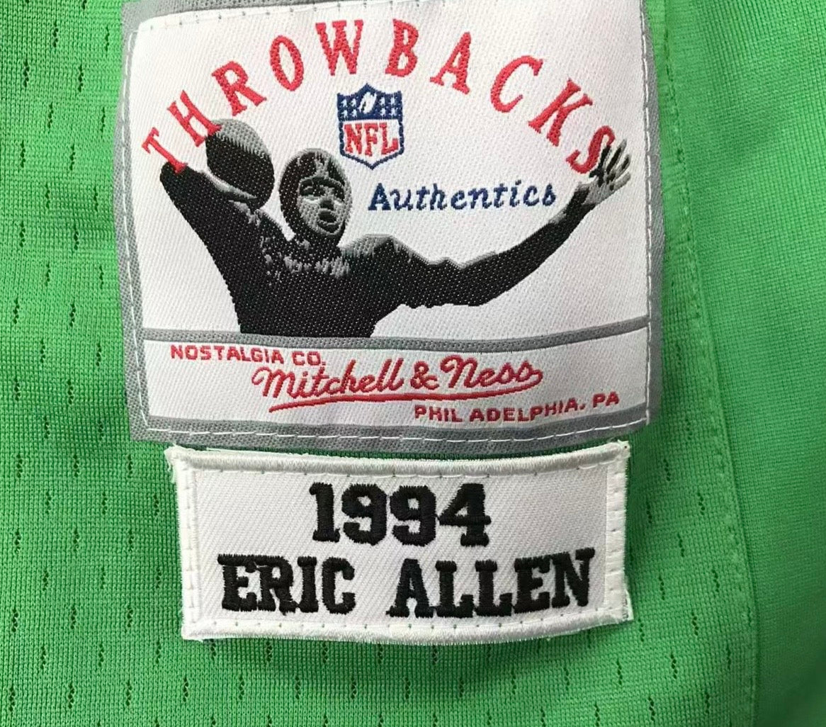 Eric Allen Philadelphia Eagles 1994 NFL Mitchell & Ness Jersey