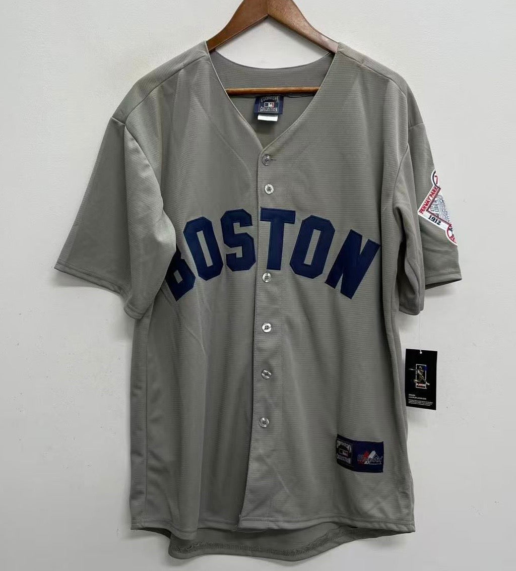 Mike Greenwell 1987 Boston Red Sox Official MLB Majestic Jersey