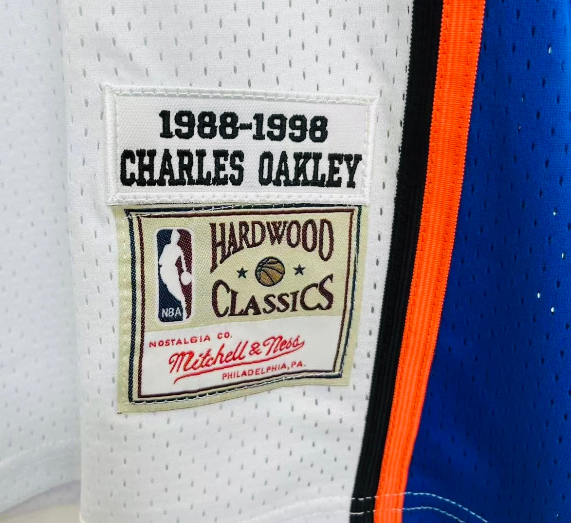 charles oakley mitchell and ness