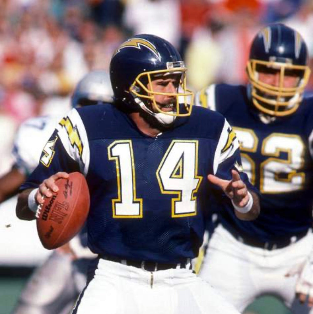 Any name & Number San Diego Chargers 1980's NFL Mitchell & Ness