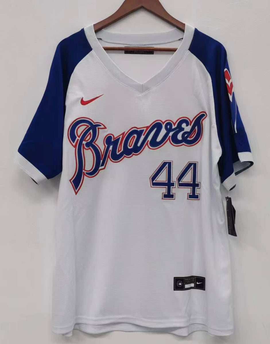 Milwaukee Braves Hank Aaron Jersey Hank Aaron Atlanta Milwaukee