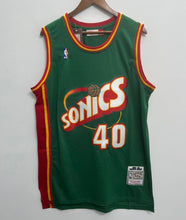 Shawn Kemp Seattle SuperSonics Official NBA Mitchell & Ness retro Jersey
