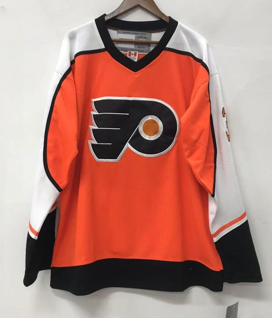 Pelle Lindbergh Philadelphia Flyers Official NHL Jersey CCM