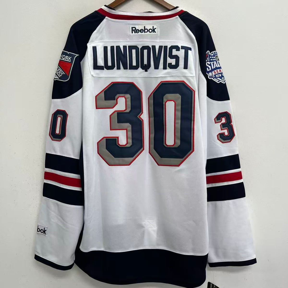 Henrik Lundqvist New York Rangers Official NHL Reebok 2014 Stadium