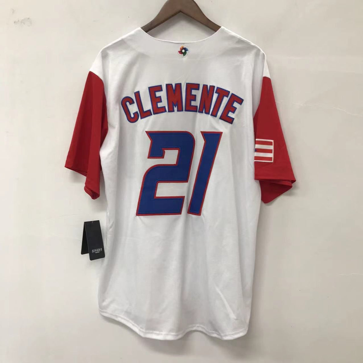 Roberto Clemente Puerto Rico jersey Classic Authentics