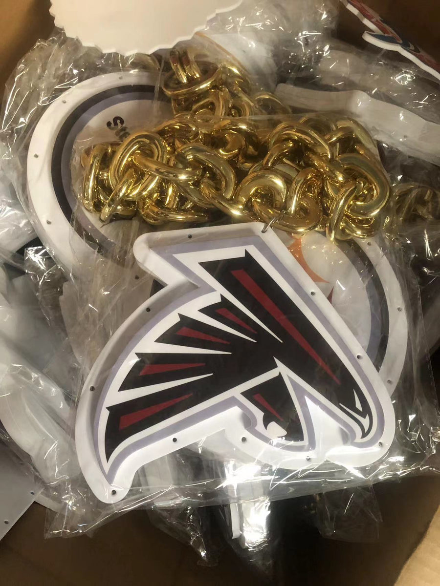 Casque Atlanta Falcons 3D Brxz - Réplique Miniature Avec Logo Officiel - Pièces De Collection Ballon Football Americain Casque Atlanta Falcons 3D Brxz - Réplique Miniature Avec Logo Officiel - Pièces De Collection Ballon Football Americain