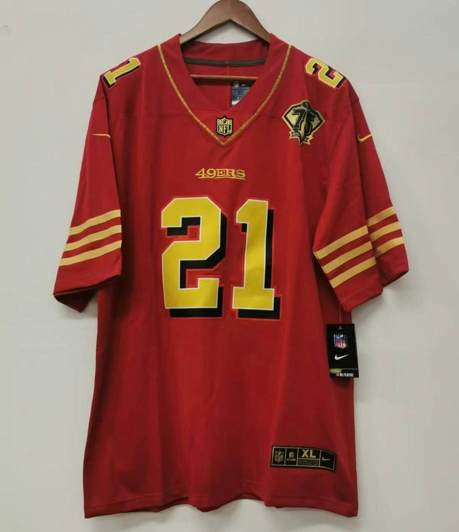 NFL フランク・ゴア　サイン入りユニホーム　SF 49ers FRANK GORE SIGNED CUSTOM REPLICA SF 49ERS JERSEY - JSA | WSC Sports