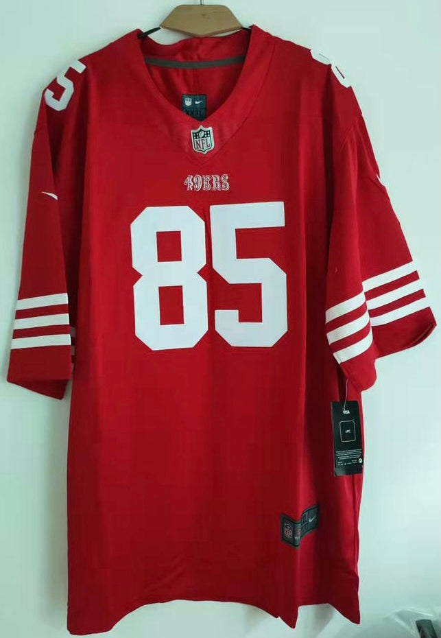 George Kittle San Francisco 49ers Jersey red – Classic Authentics