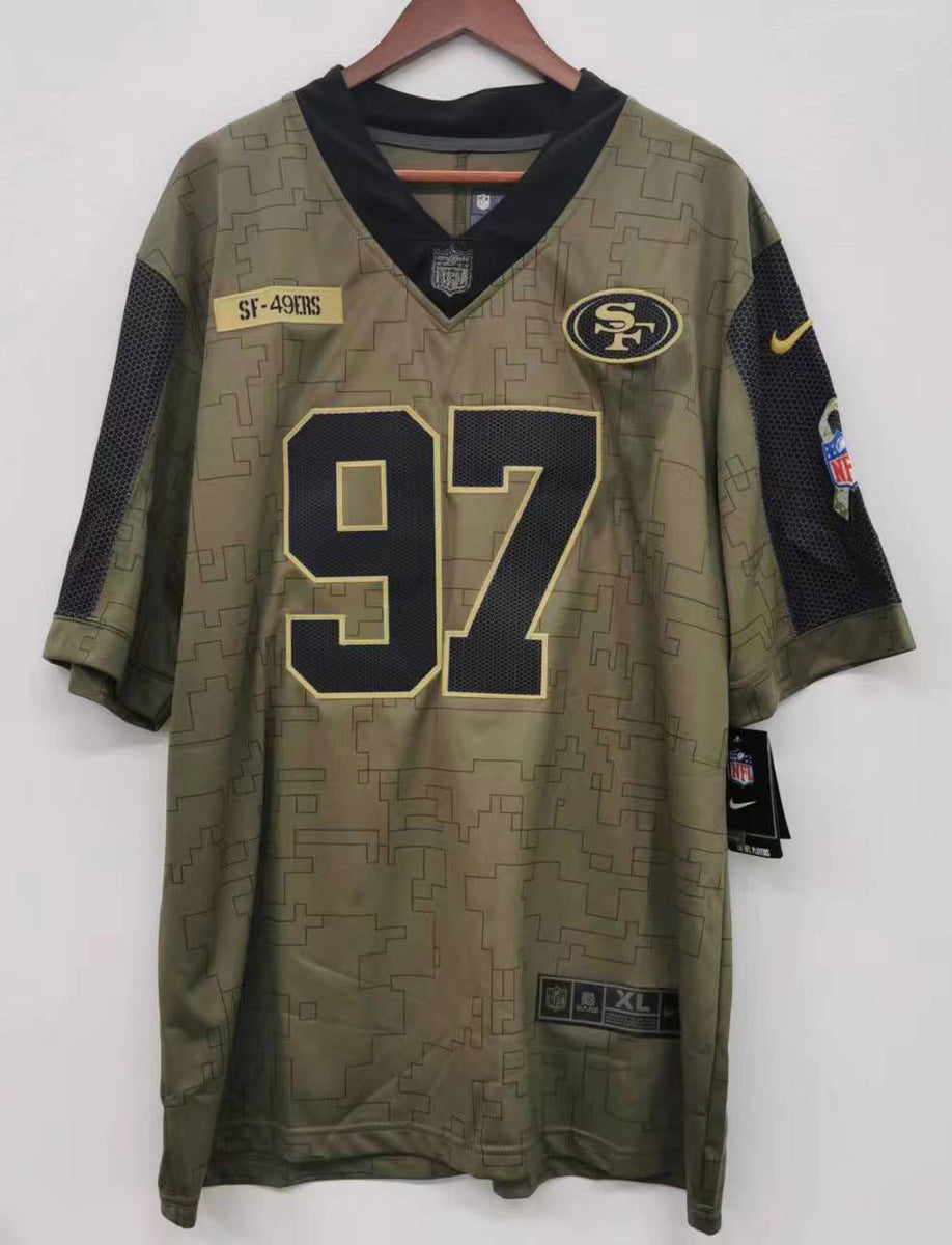 49ers salute 2024 to service jersey