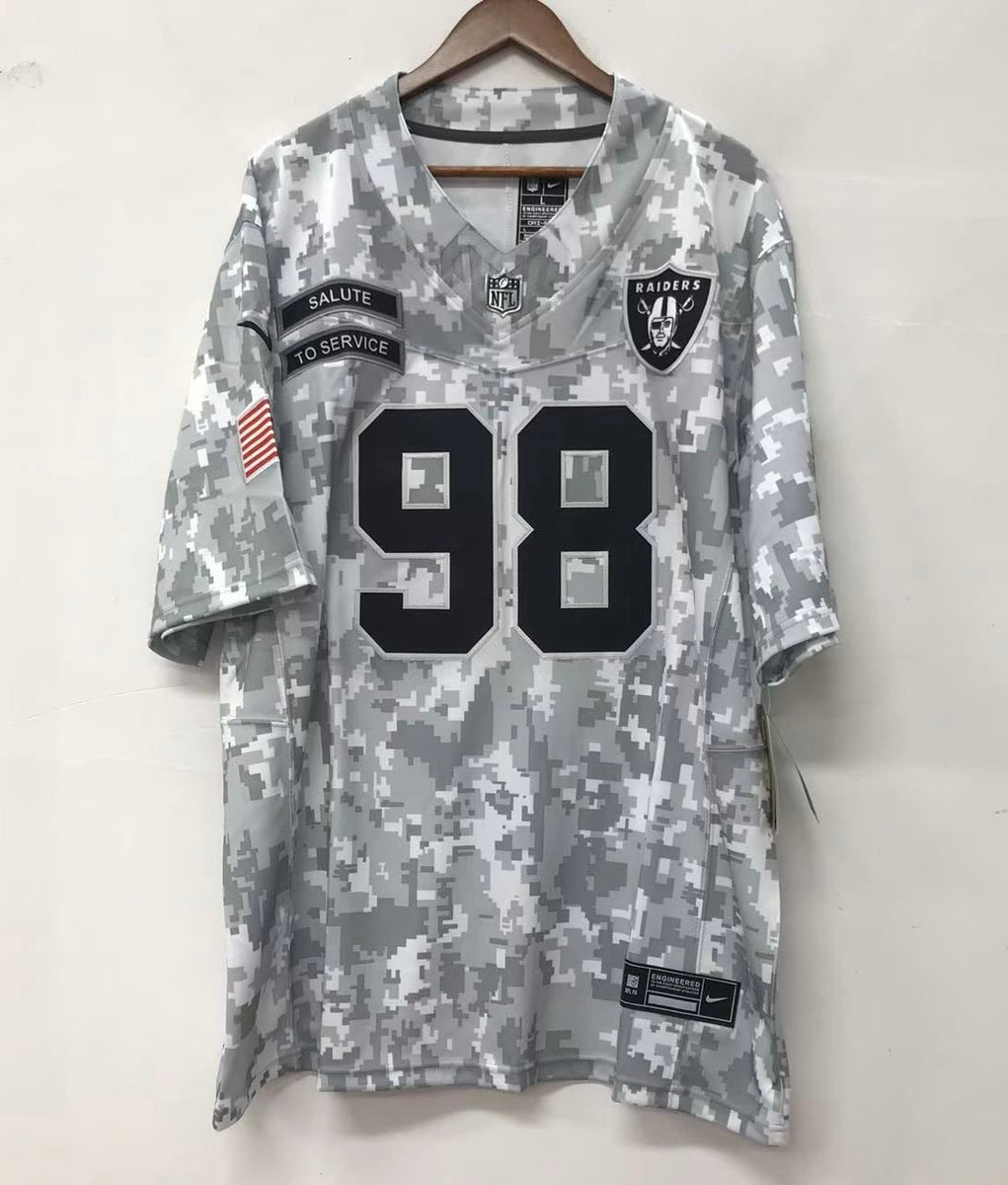 Maxx Crosby Las Vegas Raiders 2024 Nike NFL Salute to Service