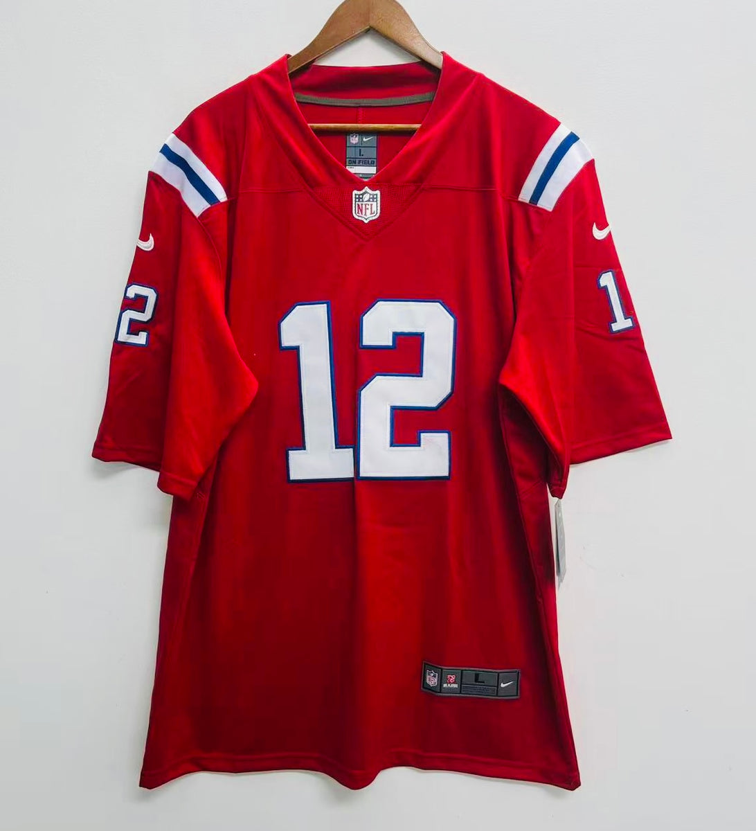Tom Brady New England Patriots Official NFL Jersey Nike Red Tom Brady New England Patriots Official NFL Jersey Nike Red