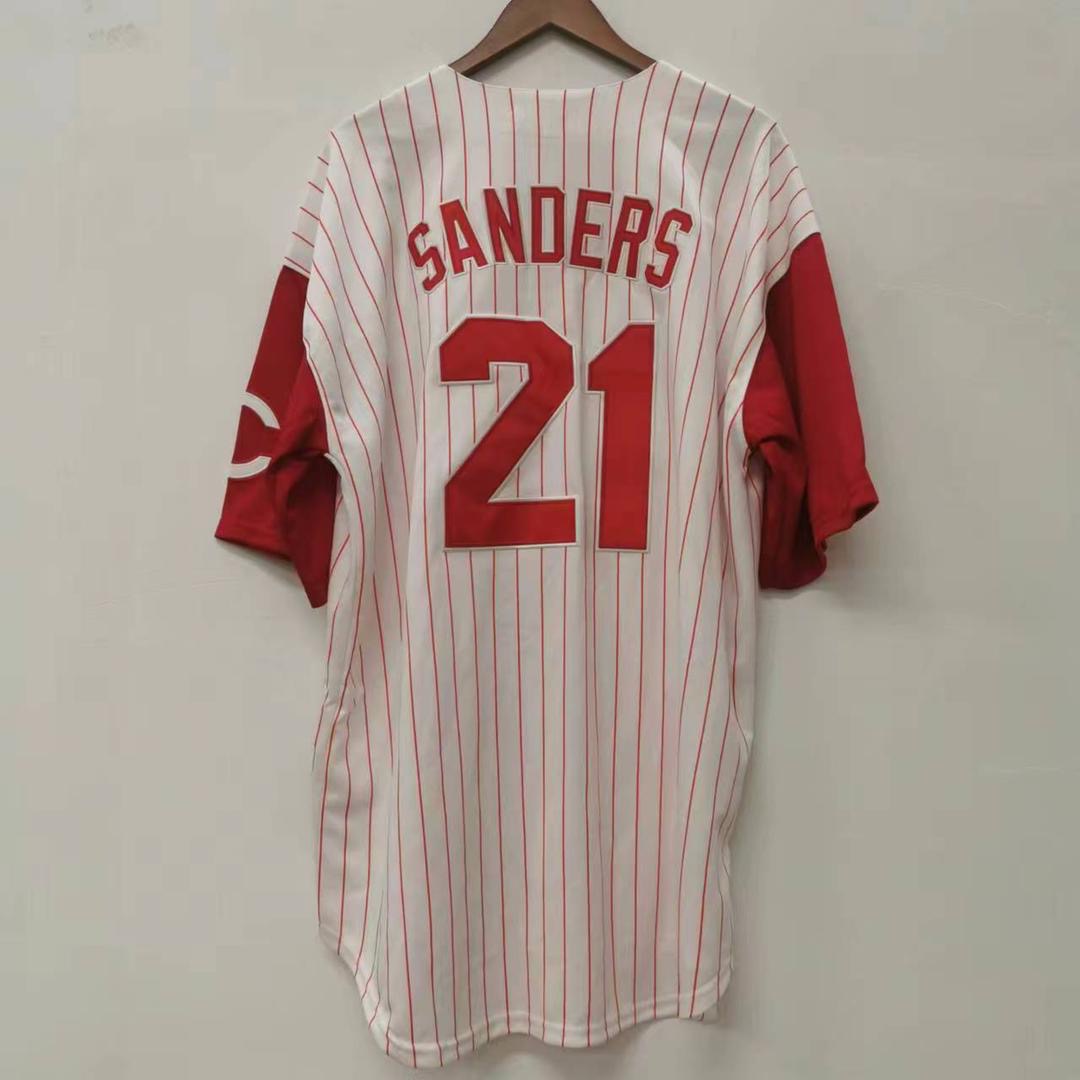 Deion Sanders Cincinnati Reds Jersey Mitchell & Ness – Classic Authentics