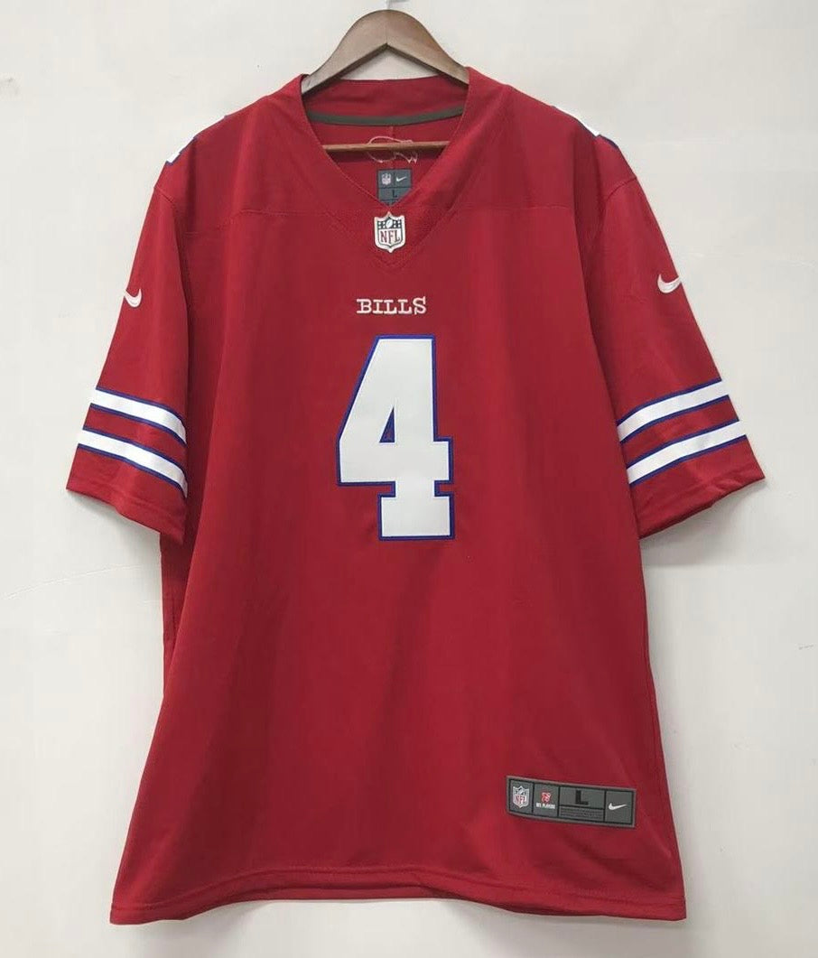 James Cook Buffalo Bills NFL Nike Jersey red Nike – Classic Authentics