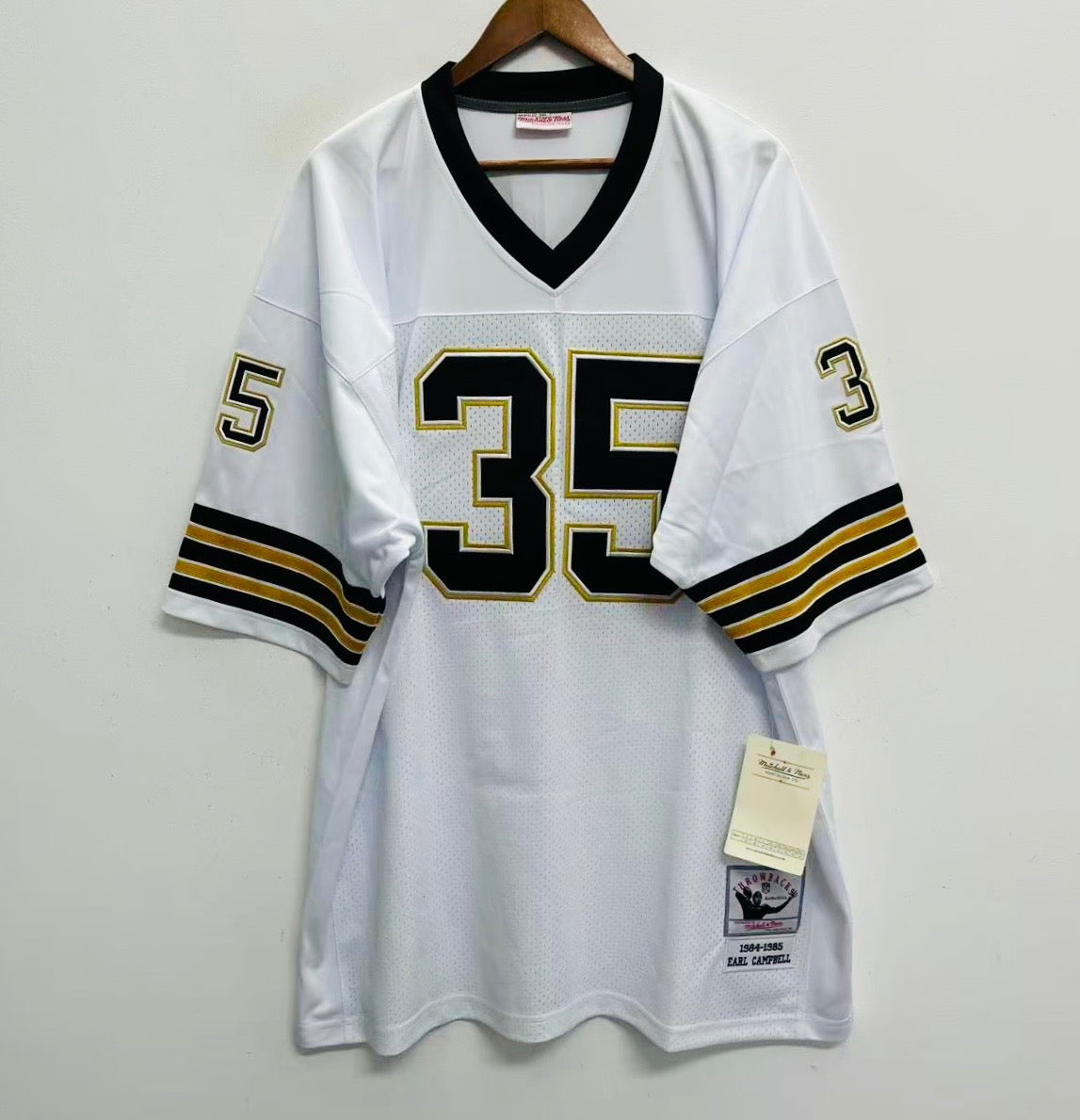 Earl Campbell New Orleans Saints NFL Mitchell & Ness Jersey