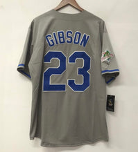 Kirk Gibson Los Angeles Dodgers Majestic Jersey gray