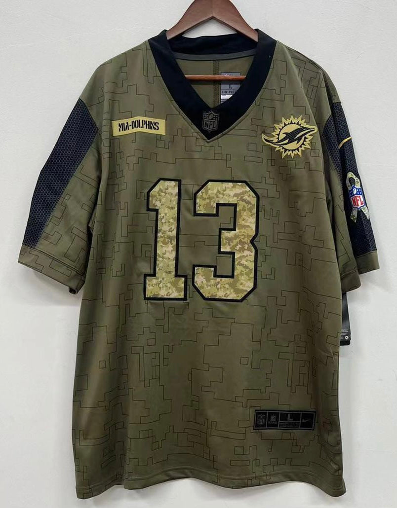 Salute to clearance service dolphins jersey