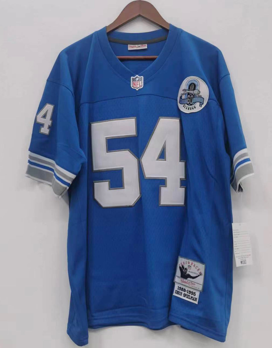 Chris Spielman Detroit Lions Jersey Mitchell & Ness – Classic