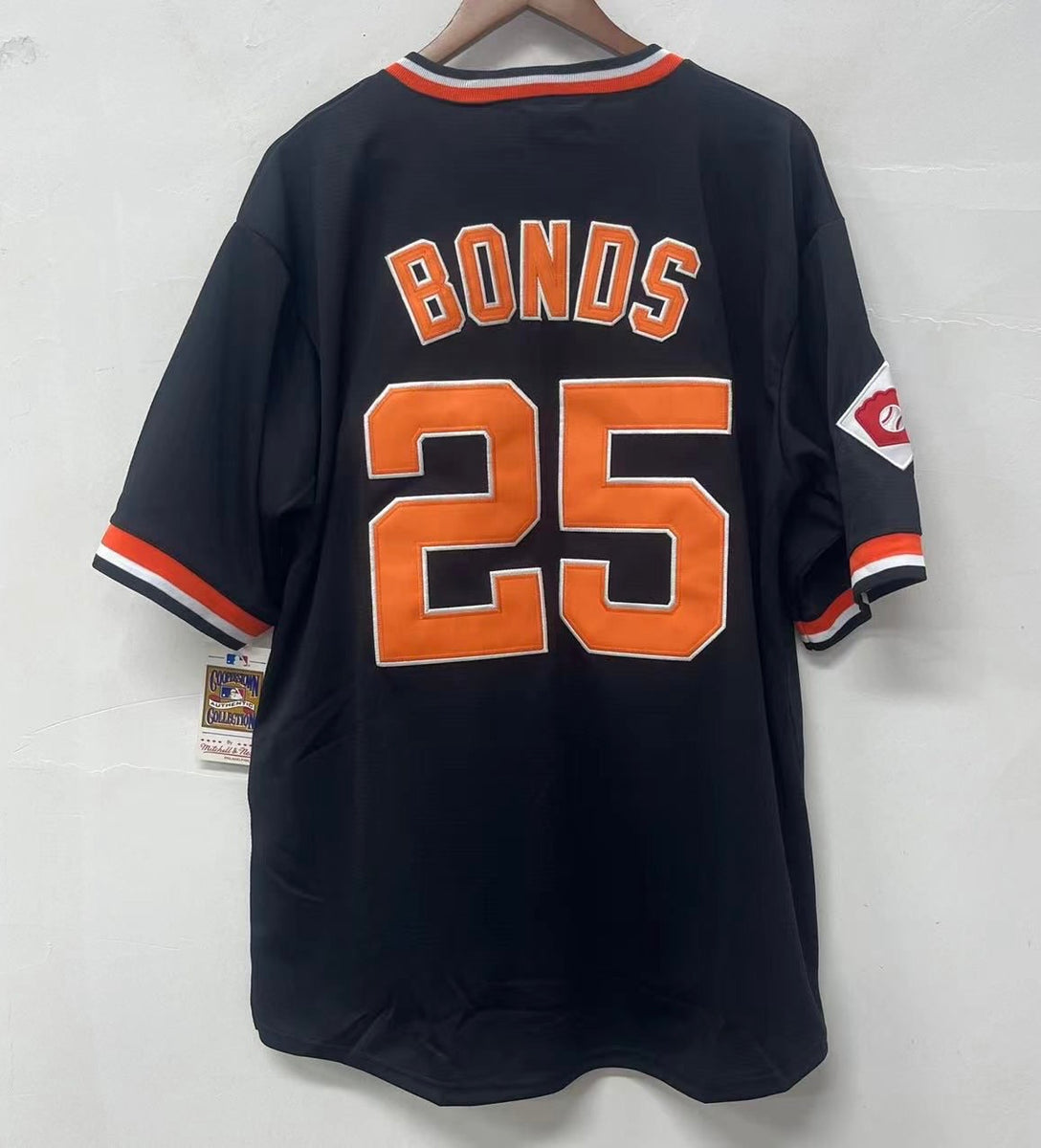 Barry Bonds San Francisco Giants Official MLB Jersey Mitchell