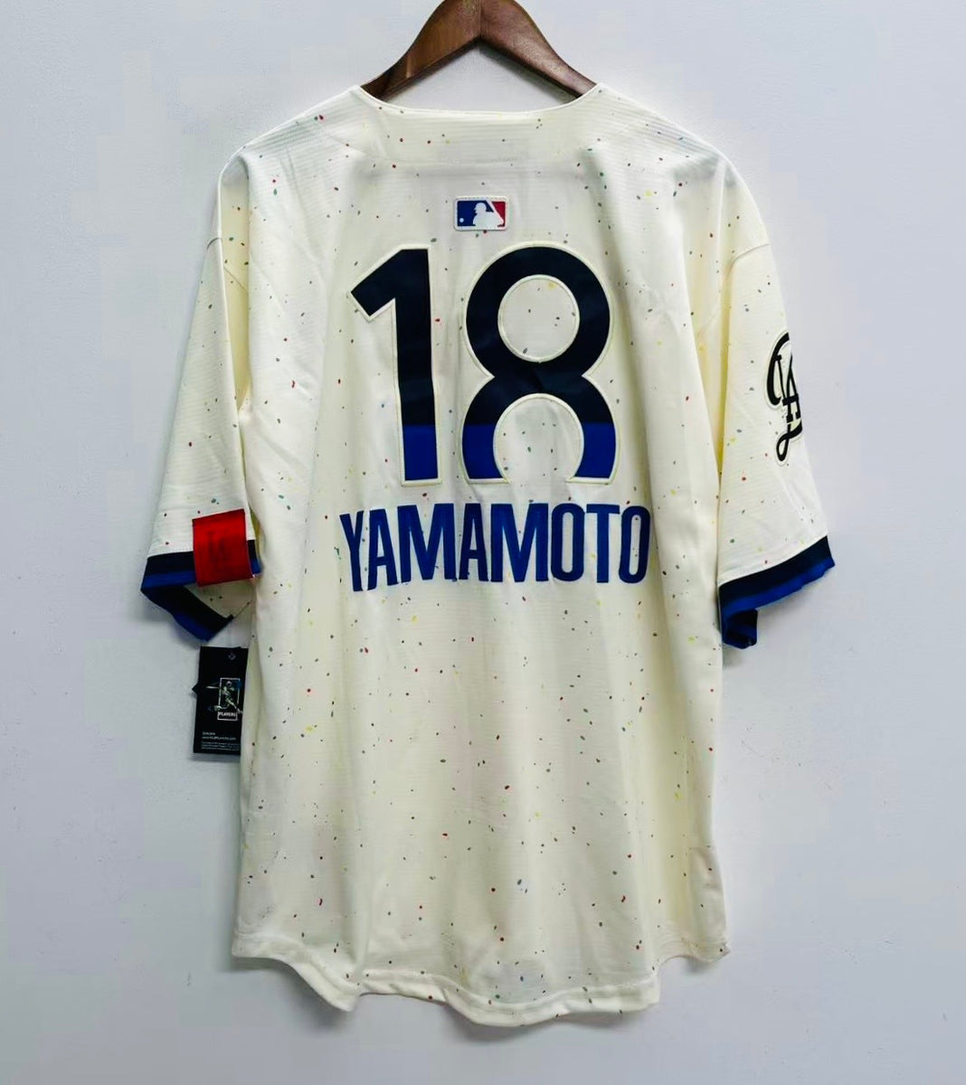 Yoshinobu Yamamoto Los Angeles Dodgers Official MLB Nike City