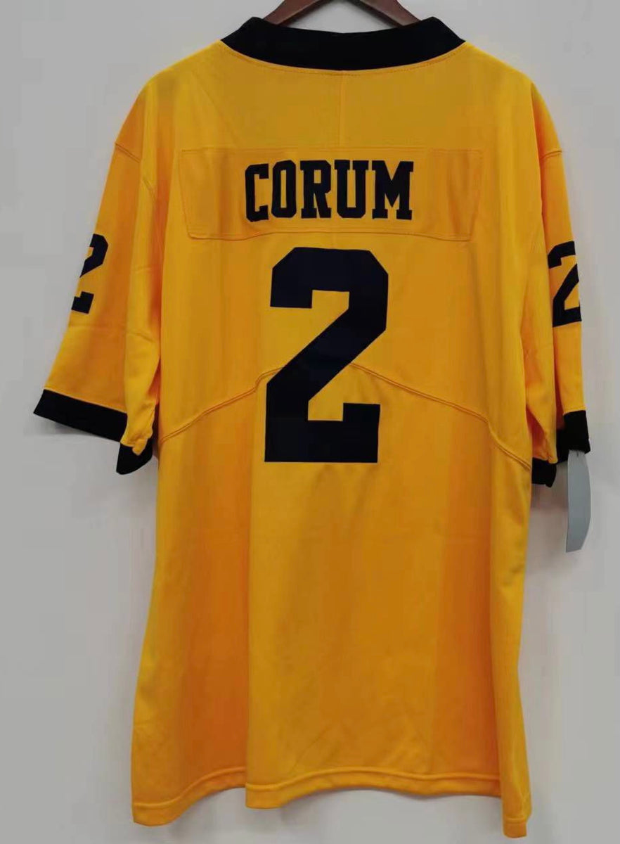 Blake Corum Michigan Jersey yellow Classic Authentics