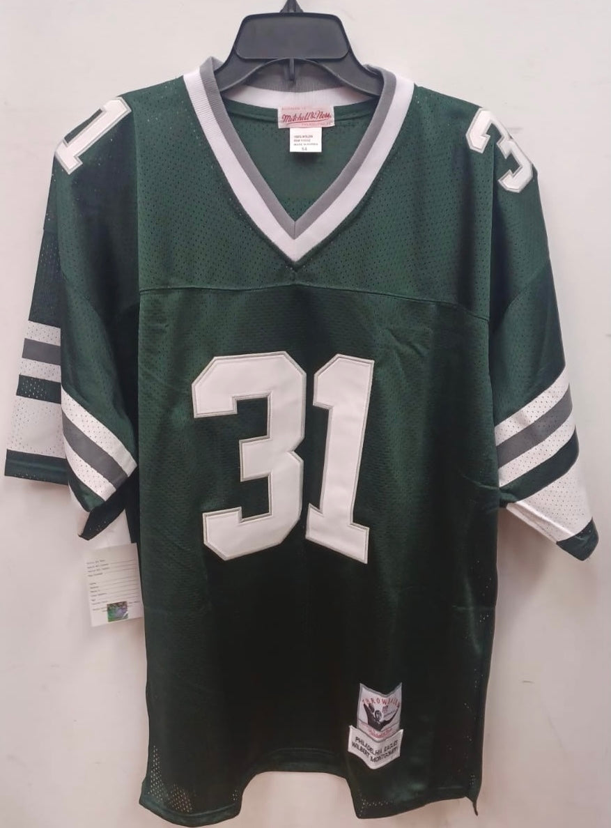 Eagles 31 Wilbert Montgomery Green Throwback Jersey on sale,for  Cheap,wholesale from China