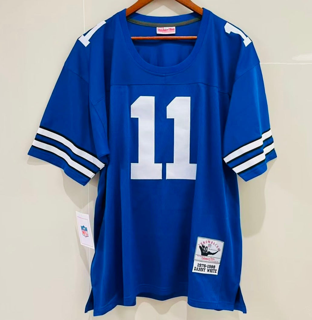 Danny White Dallas Cowboys Official NFL Jersey Mitchell & Ness
