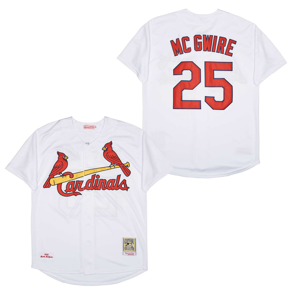 Mark McGwire St. Louis Cardinals Official MLB Jersey Mitchell