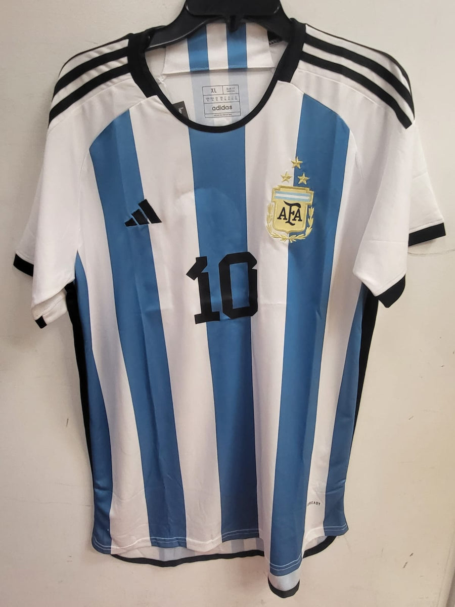 Lionel Messi Argentina Soccer Futbol Jersey – Classic Authentics