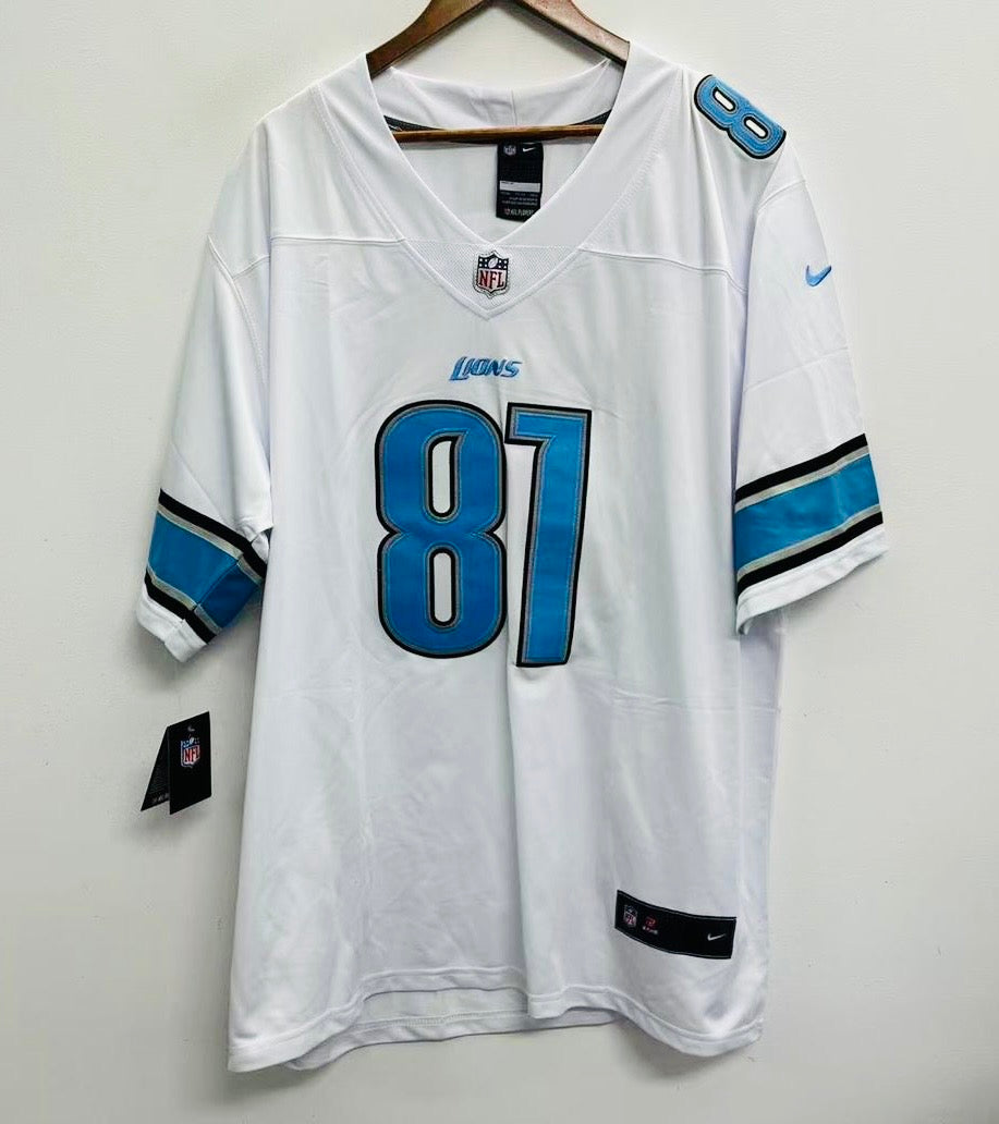 NFL Lions Johnson Nike ユニフォーム ナイキ Sサイズ Calvin Johnson Detroit Lions Official NFL Nike Jersey blue